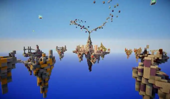 Play SkyWars Map for Minecraft PE
