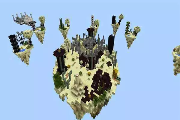 Play Sky Wars The End for MCPE