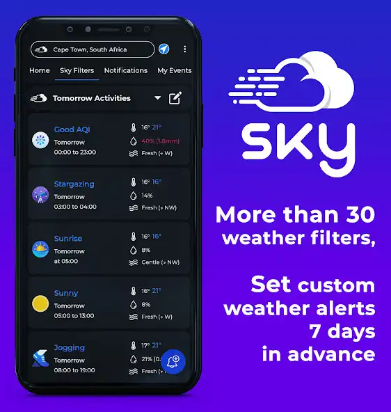 Play Sky Weather Custom Alerts as an online game Sky Weather Custom Alerts with UptoPlay