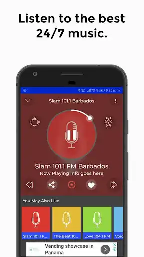 Play slam 101.1 fm barbados as an online game slam 101.1 fm barbados with UptoPlay