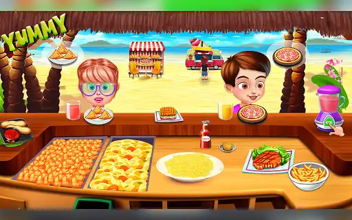 Play Slangin Burgers: Crazy food court as an online game Slangin Burgers: Crazy food court with UptoPlay