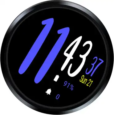 Play Slanted! Watch Face  and enjoy Slanted! Watch Face with UptoPlay
