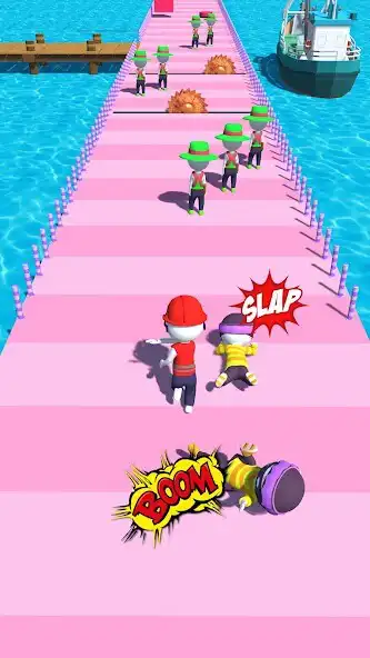 Play Slap and Run - Slapping Battle as an online game Slap and Run - Slapping Battle with UptoPlay