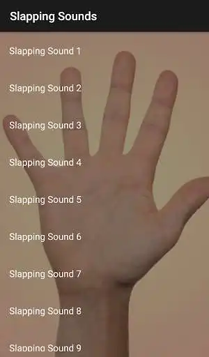 Play Slapping Sounds as an online game Slapping Sounds with UptoPlay