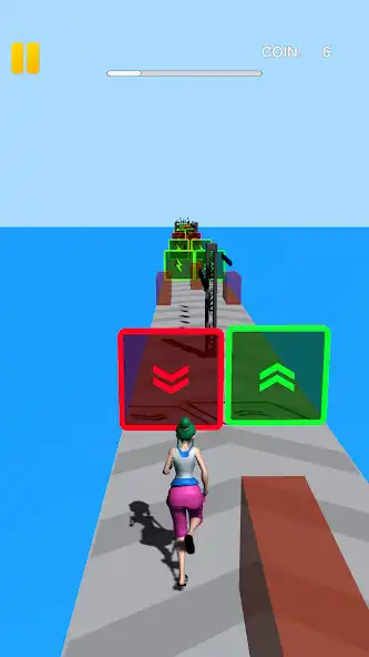 Play Slash Girl: Collect and Run as an online game Slash Girl: Collect and Run with UptoPlay