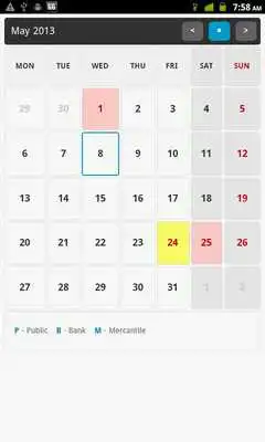 Play SL Calendar