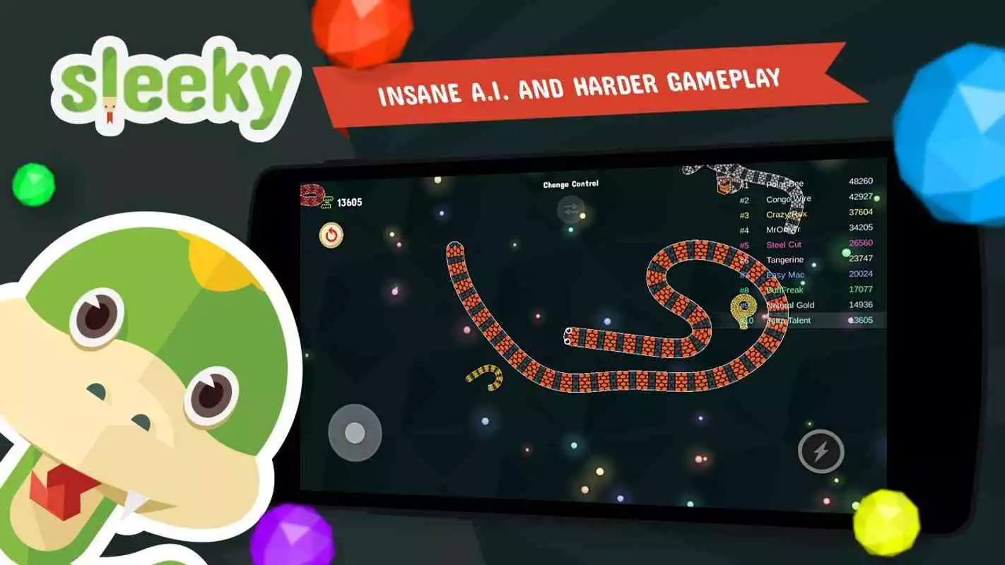 Play Sleeky Slither Snakes
