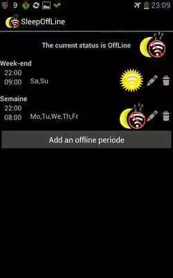 Play Sleep offline airplane mode