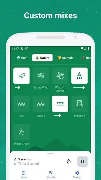 Play Sleep Sounds: White noise as an online game Sleep Sounds: White noise with UptoPlay