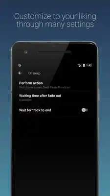 Play Sleep Timer (Turn music off) Play Sleep Timer (Turn music off)
