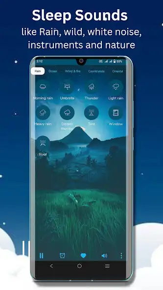 Play Sleep: White noise, Relax,Calm as an online game Sleep: White noise, Relax,Calm with UptoPlay