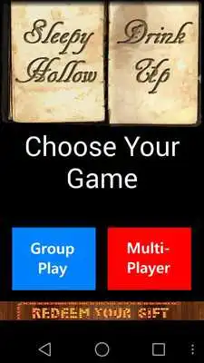 Play Sleepy Hollow Drink Up Play Sleepy Hollow Drink Up