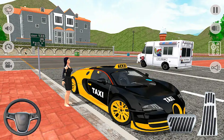 Play Sleepy Taxi - Car Driving Game  and enjoy Sleepy Taxi - Car Driving Game with UptoPlay