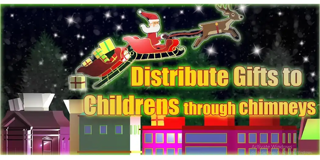 Play Sleigh Rider Santa: Donate Gifts this Christmas  and enjoy Sleigh Rider Santa: Donate Gifts this Christmas with UptoPlay