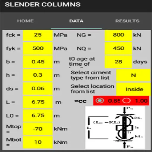 Play SLENDER COLUMNS (EUROCODE2) - TRIAL as an online game SLENDER COLUMNS (EUROCODE2) - TRIAL with UptoPlay