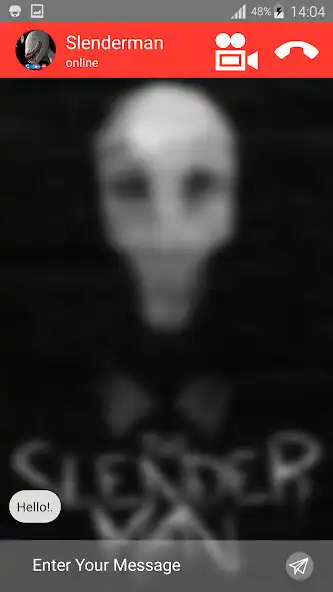 Play Slenderman 3AM Fake Call as an online game Slenderman 3AM Fake Call with UptoPlay