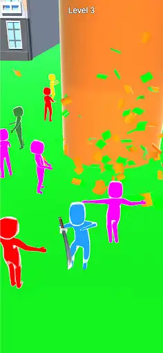 Play Slice Fall as an online game Slice Fall with UptoPlay