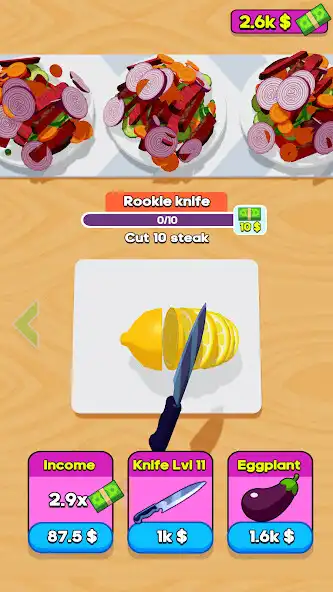 Play Slice Idle as an online game Slice Idle with UptoPlay