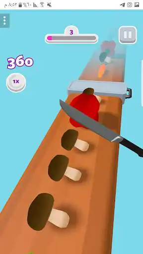 Play Slice Rush as an online game Slice Rush with UptoPlay