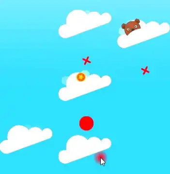Play Slide Down The Clouds as an online game Slide Down The Clouds with UptoPlay