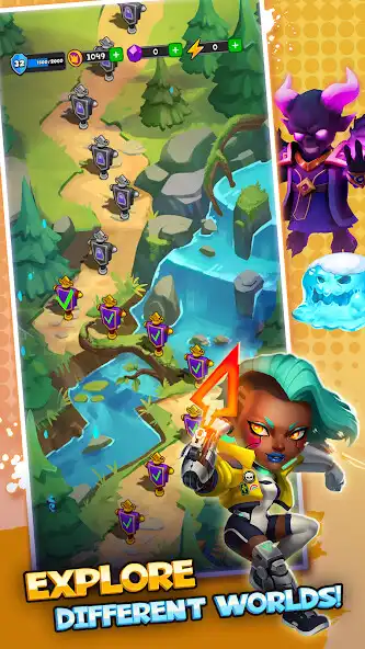Play Slide Heroes as an online game Slide Heroes with UptoPlay