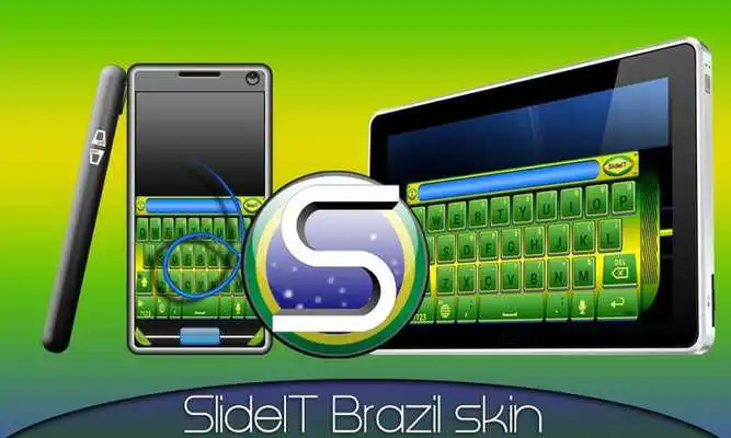 Play SlideIT Brazil Skin