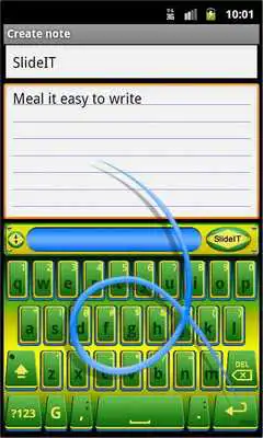 Play SlideIT Brazil Skin