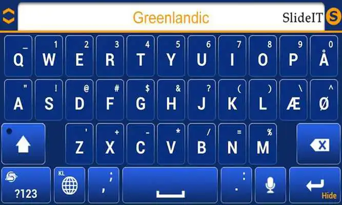 Play SlideIT Greenlandic Pack Play SlideIT Greenlandic Pack