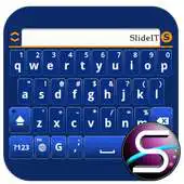 Free play online SlideIT Indigo Blue Skin APK