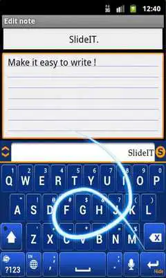 Play SlideIT Indigo Blue Skin