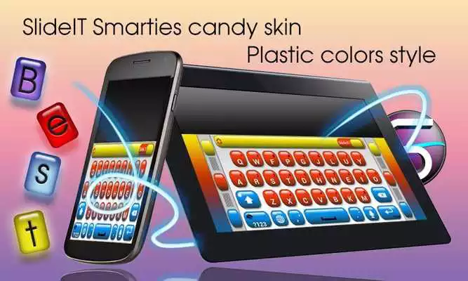 Play SlideIT Smarties Candy Skin
