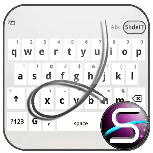 Run free android online SlideIT White Wolf Skin APK