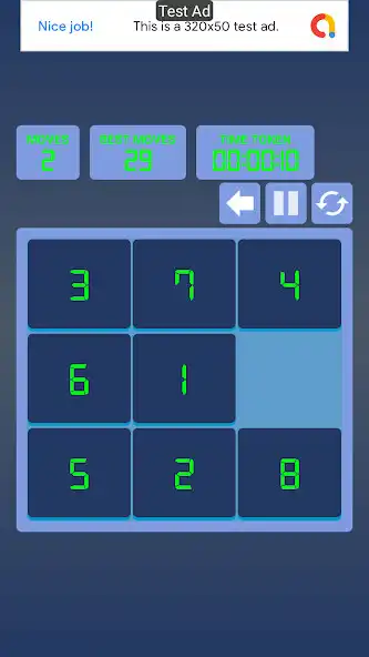 Play Slide numbers - Puzzles as an online game Slide numbers - Puzzles with UptoPlay