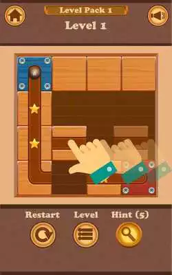 Play Slide Puzzle: Rolling the Ball (Unblock me)