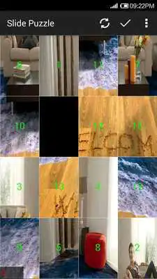 Play Slide Puzzle with Solver
