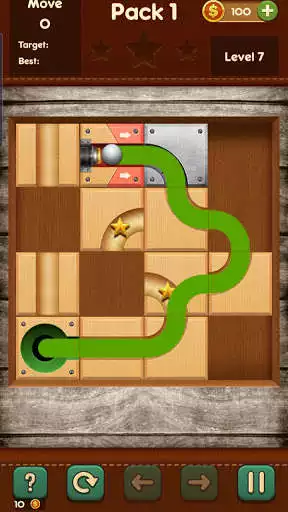 Play Slide The Ball Puzzle Game  and enjoy Slide The Ball Puzzle Game with UptoPlay