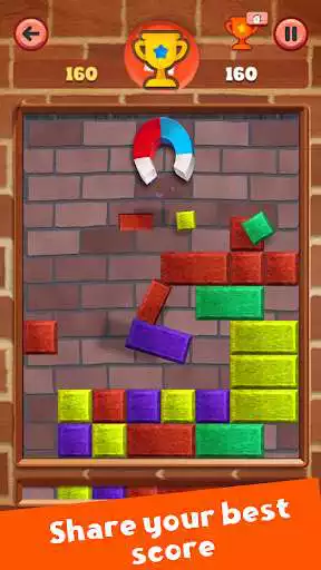 Play Slide then drop bloc and Box : FREE Puzzle Game as an online game Slide then drop bloc and Box : FREE Puzzle Game with UptoPlay