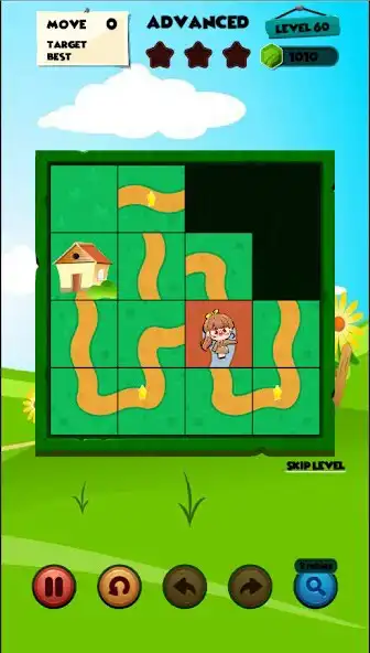 Play Slide to Home - Slide Puzzle as an online game Slide to Home - Slide Puzzle with UptoPlay