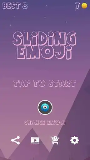 Play Sliding Emoji - Emoji Slide Down - Emoji Game  and enjoy Sliding Emoji - Emoji Slide Down - Emoji Game with UptoPlay