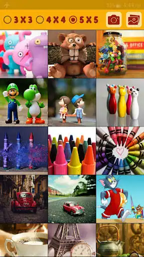 Play Sliding Image Puzzle as an online game Sliding Image Puzzle with UptoPlay