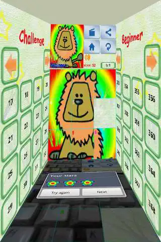 Play Sliding Picture Puzzle as an online game Sliding Picture Puzzle with UptoPlay