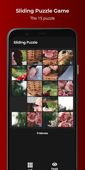 Play Sliding Puzzle - The 15 puzzle  and enjoy Sliding Puzzle - The 15 puzzle with UptoPlay