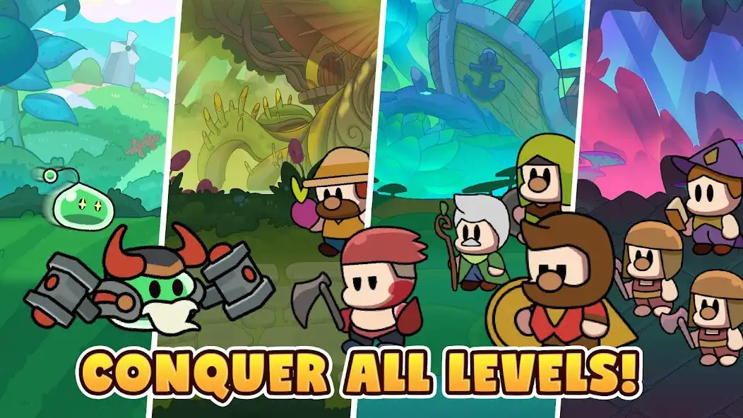 Play Slime Battle: Idle RPG Games as an online game Slime Battle: Idle RPG Games with UptoPlay