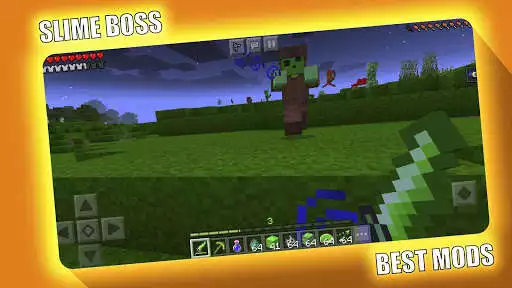 Play Slime Boss Mod for Minecraft PE - MCPE as an online game online Slime Boss Mod for Minecraft PE - MCPE with UptoPlay minecraft.mk.mods.l Play Slime Boss Mod for Minecraft PE - MCPE as an online game Slime Boss Mod for Minecraft PE - MCPE with UptoPlay