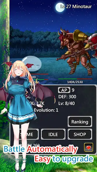 Play Slime Evolutionary Path - Idle as an online game Slime Evolutionary Path - Idle with UptoPlay