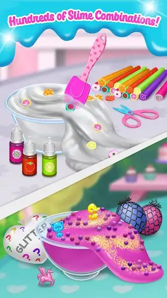 Play Slime Games! Girls Fidget Toys as an online game Slime Games! Girls Fidget Toys with UptoPlay