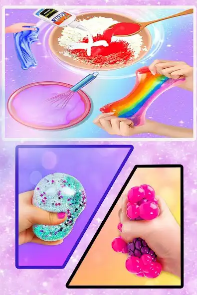 Play Slime Making Squishy Toys Fun  and enjoy Slime Making Squishy Toys Fun with UptoPlay