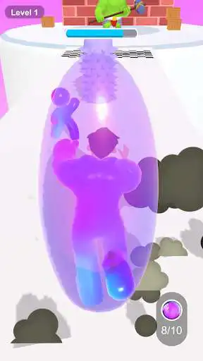 Play Slime-Man Run as an online game Slime-Man Run with UptoPlay