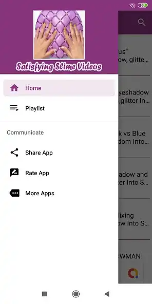 Play Slime Videos For Satisfaction as an online game Slime Videos For Satisfaction with UptoPlay