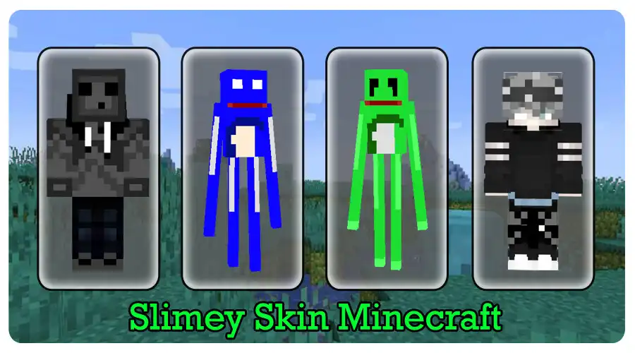 Play Slimey Skin Minecraft PE as an online game Slimey Skin Minecraft PE with UptoPlay